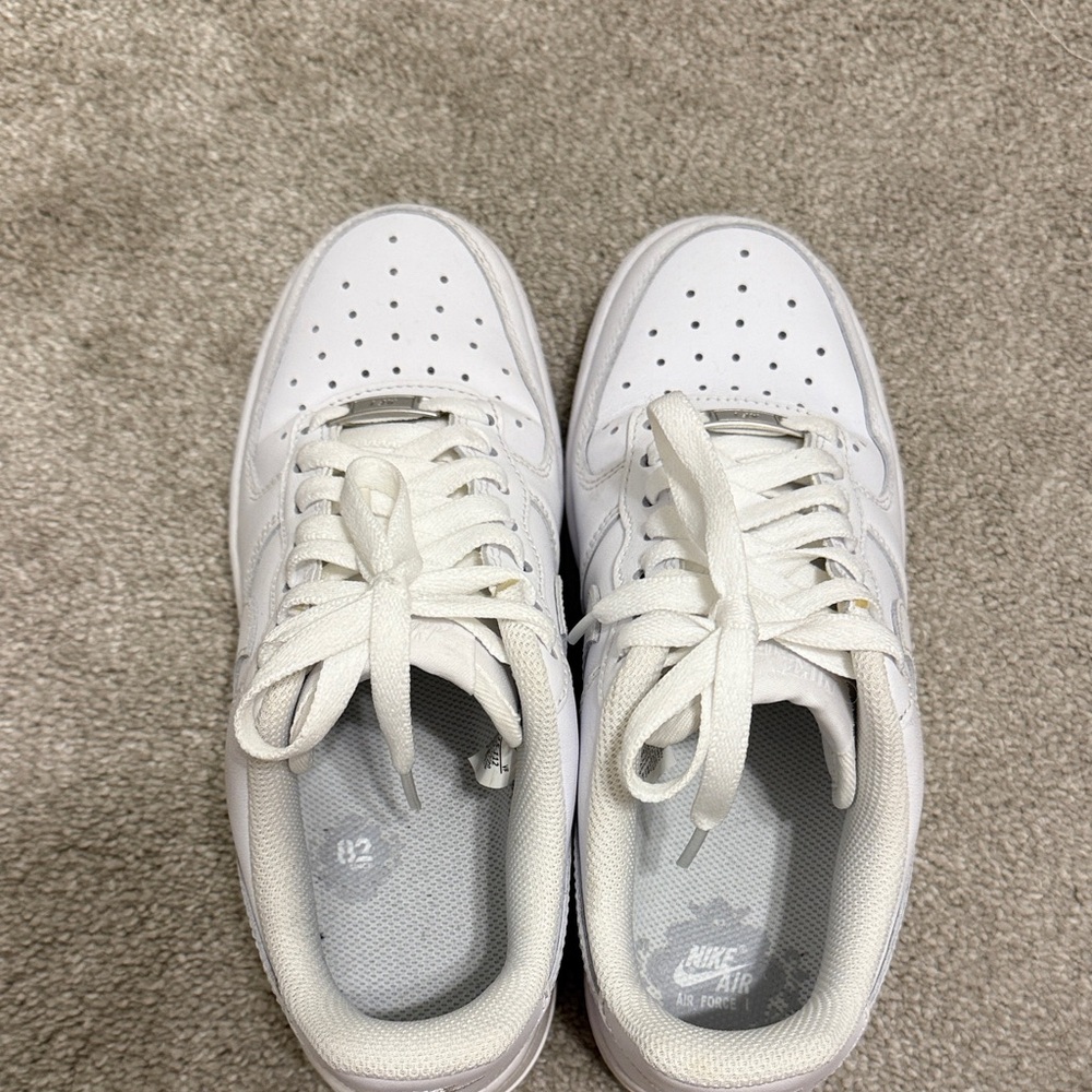 Nike Air White Leather Sneakers